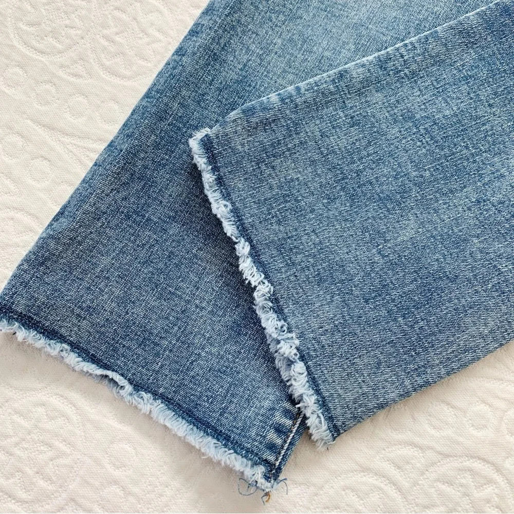 Gap Kids’ High-Rise Ankle Flare Jeans with Stretch, Medium Wash‎